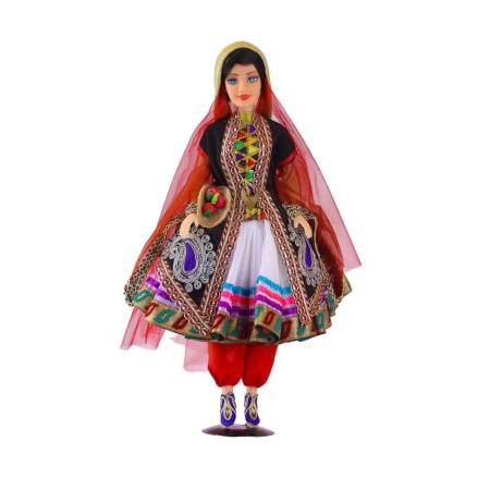 عروسک سنتی قاجاری 50 سانتی